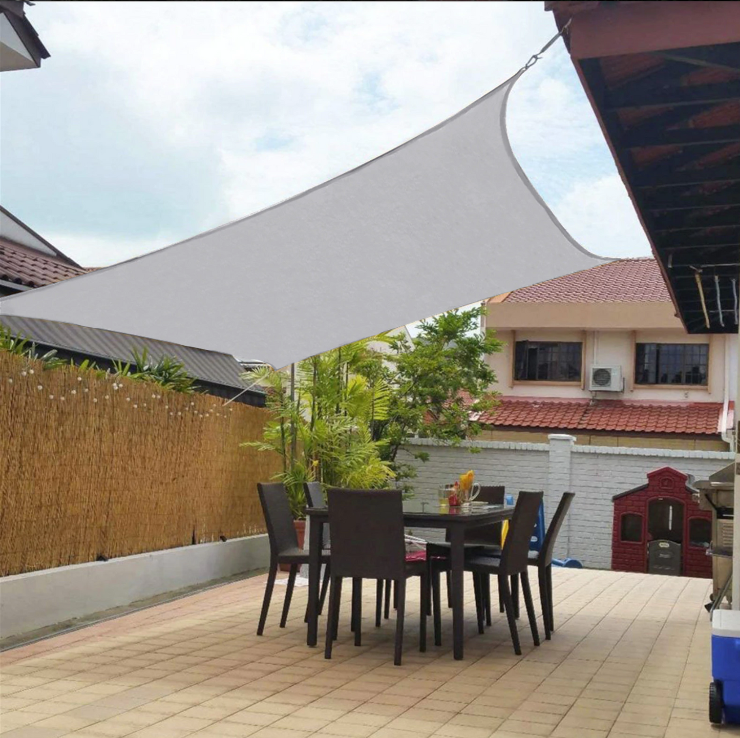 Schaduwdoek ZonSafe – UV-werend Zonnedoek voor Tuin, Terras of Balkon