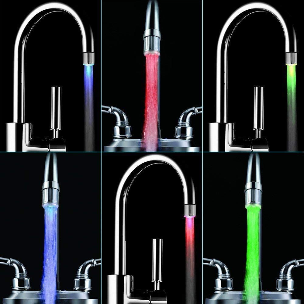 AquaGlow LED-Kraanverlichting – Magisch Kleureffect zonder Batterijen