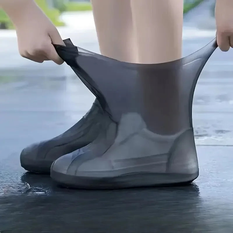 Flexibele Siliconen Overschoenen - Waterdicht & Antislip voor Regen en Modder