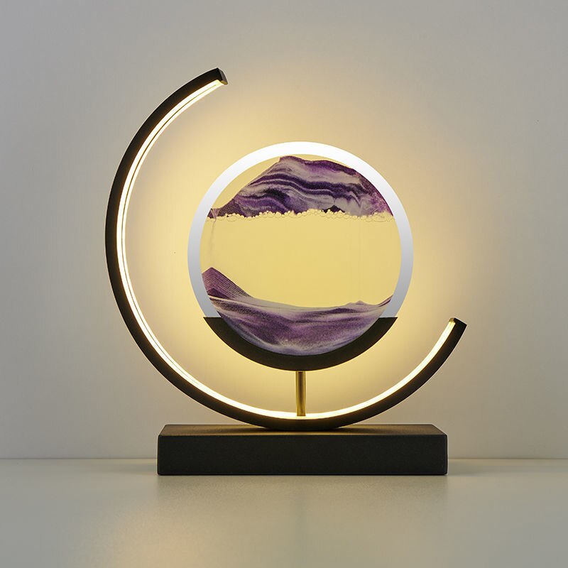 LED Tafellamp met Bewegend Zandlandschap – SandLight