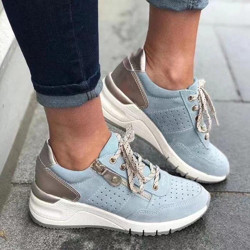 Comfortabele Dames Wandelschoenen – Orthopedisch, Ademend en Antislip
