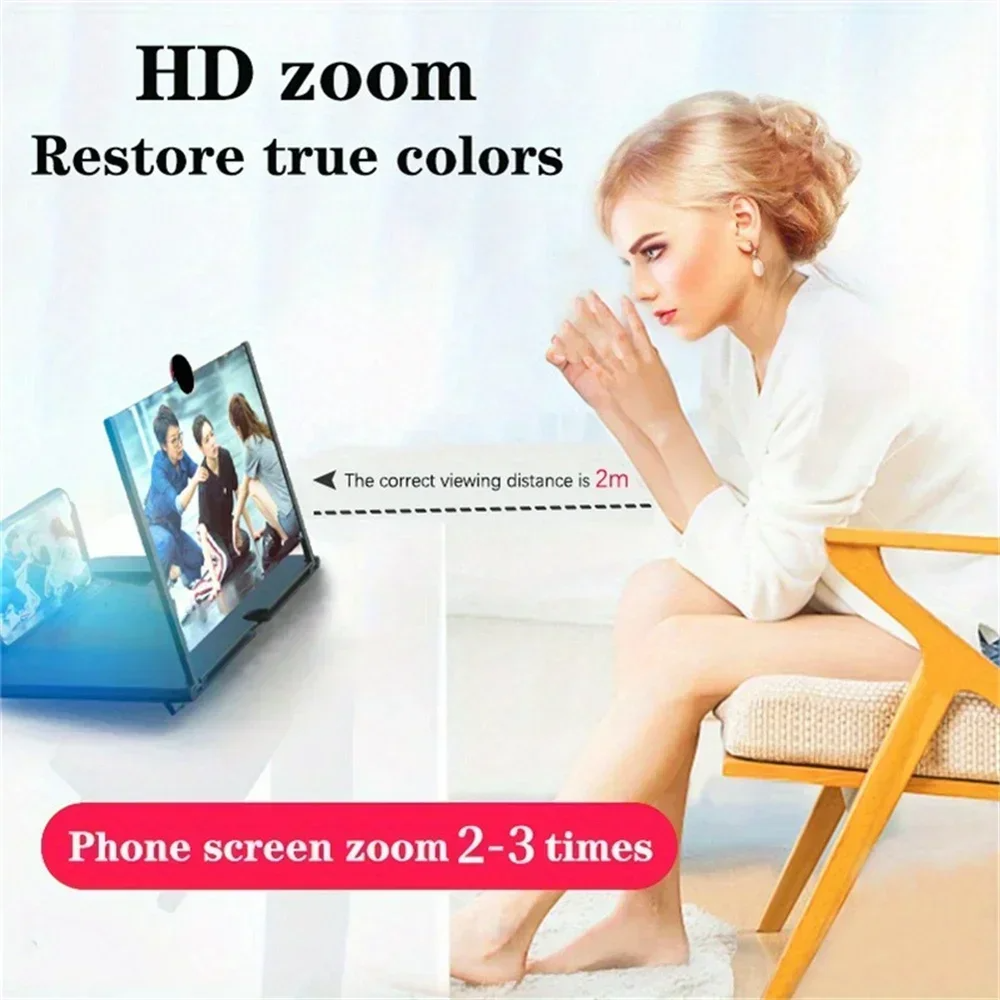 Telefoon Schermvergroter – Draagbare 10 Inch Smartphone Projector