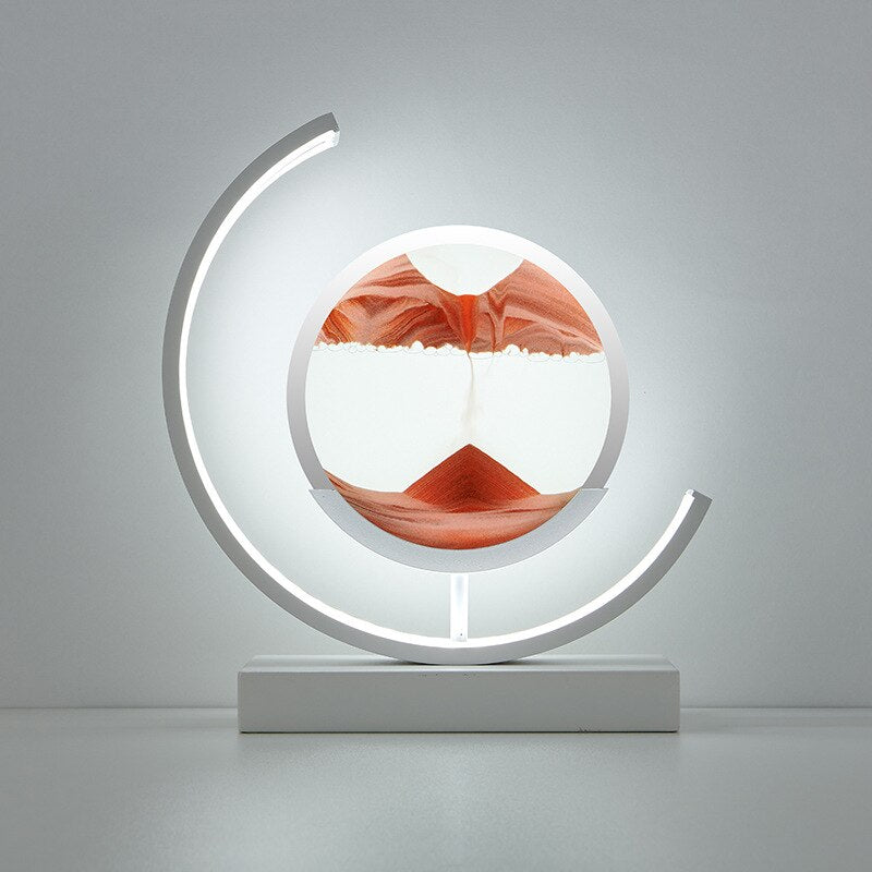 LED Tafellamp met Bewegend Zandlandschap – SandLight