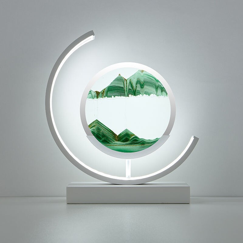 LED Tafellamp met Bewegend Zandlandschap – SandLight