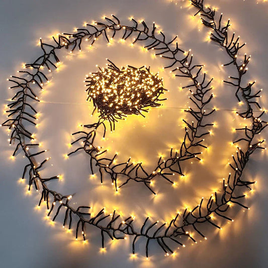 LumaLine Kerstverlichting – 10 Meter LED Lichtslang met 1000 Warme Witte Lampjes voor Binnen en Buiten