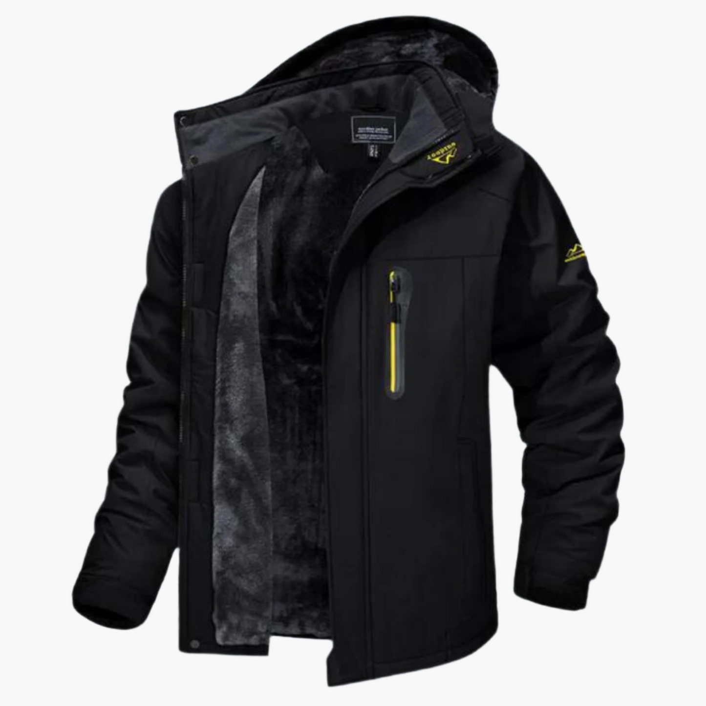 Warme Outdoor Winterjas voor Heren – Wind- en Waterdicht met Capuchon