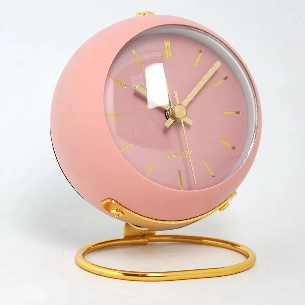 Minimalistische Scandinavische Bureauklok met Stil Quartz-Uurwerk