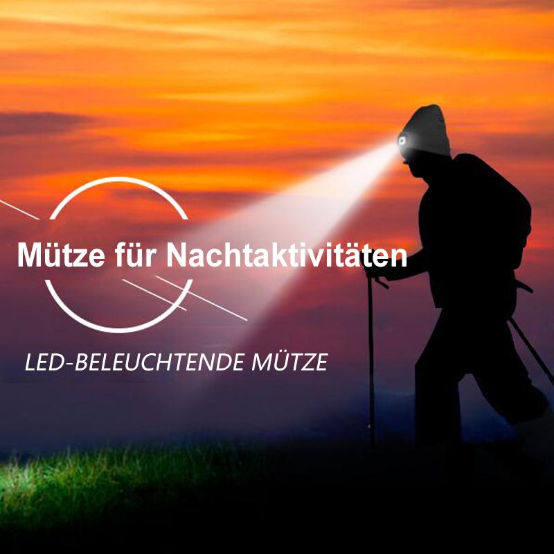 Sandsberg Afneembare LED Hoofdlamp muts