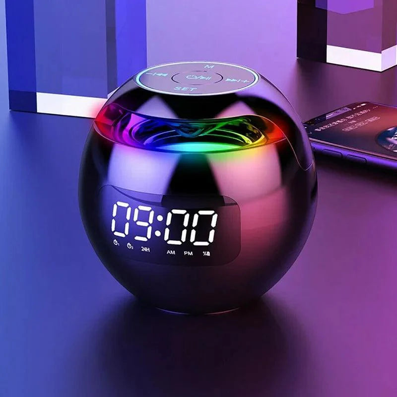LichtBal Sfeerwekker – Bluetooth Wekker met Nachtlamp en LED Lichtshow