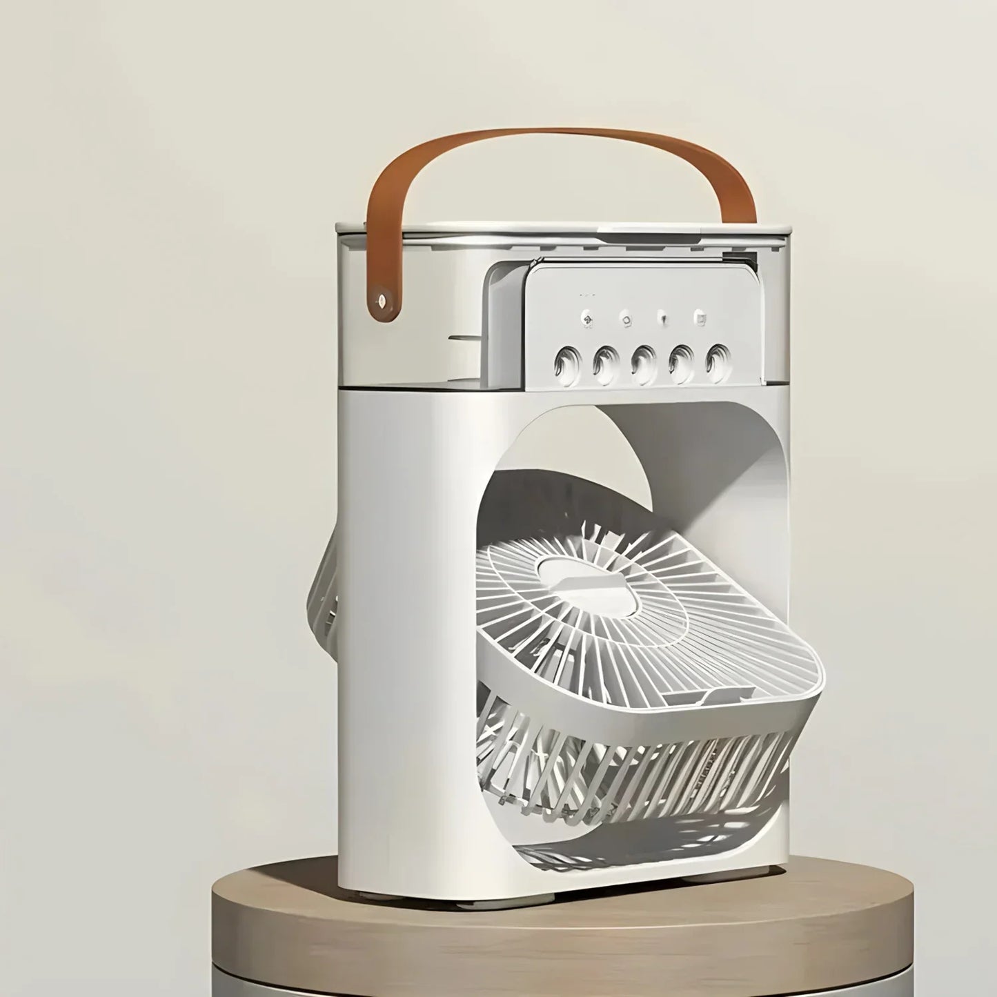 CoolBreeze Draagbare Luchtkoeler – 3-in-1 Ventilator met LED & Bevochtiger