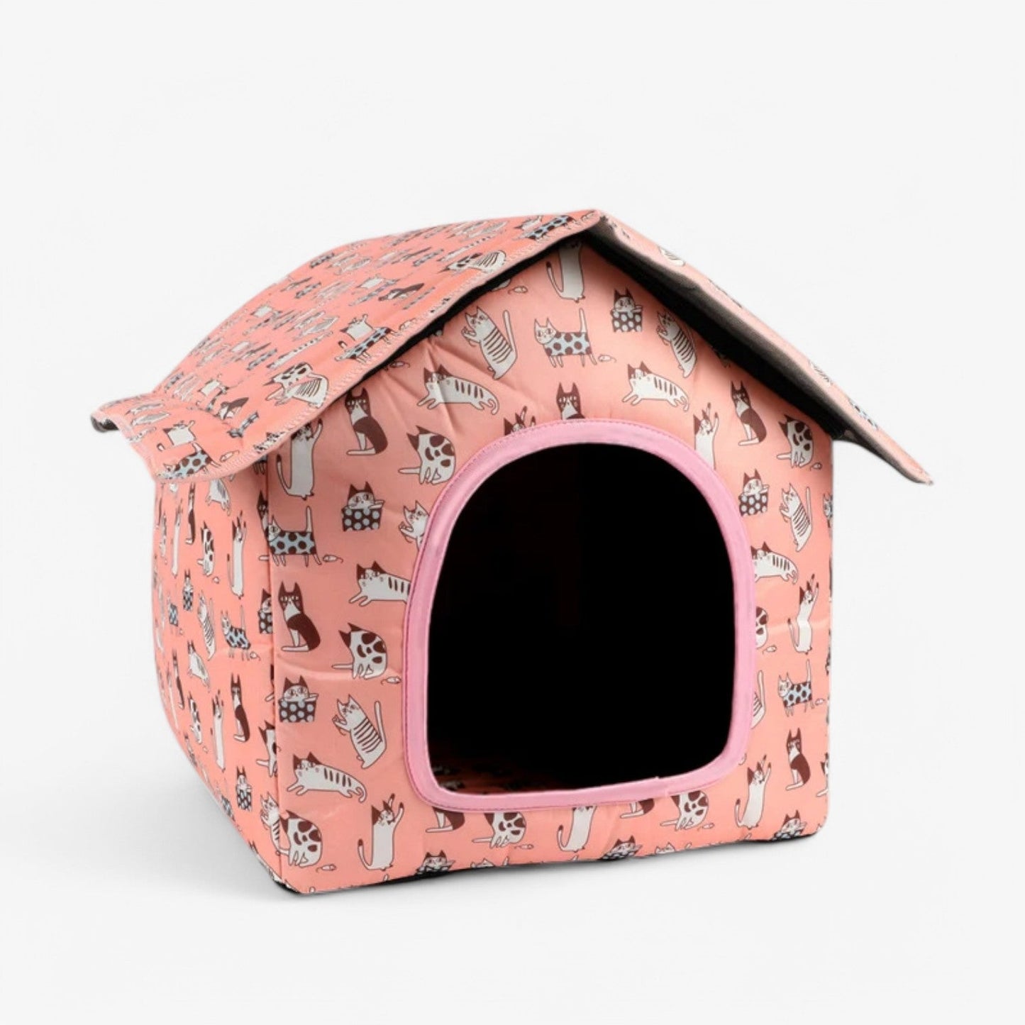 Weerbestendig Dierenhuis "KnusNest" voor Katten en Kleine Honden