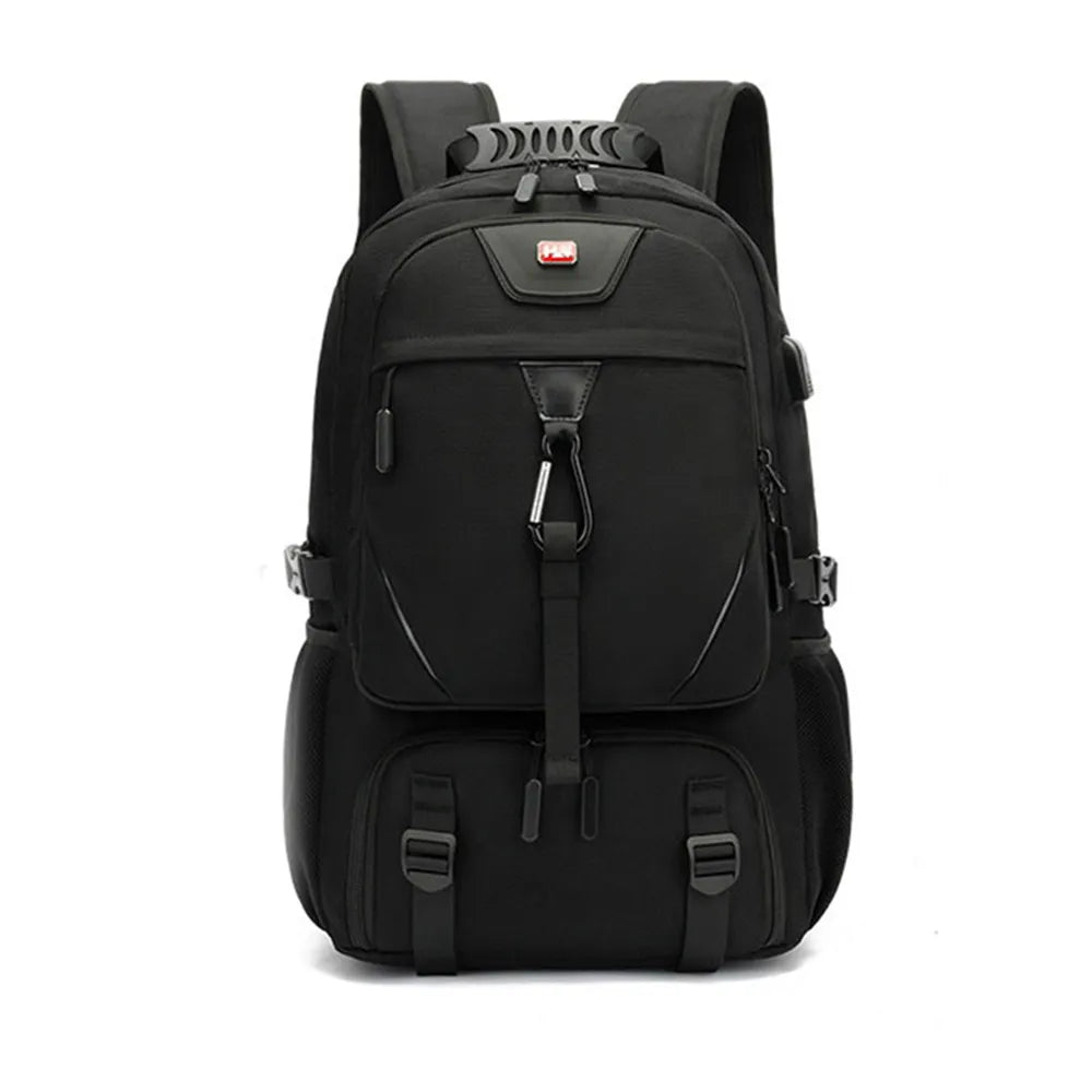 TechTrek Pro Explorer Rugzak met USB-poort – 50L-80L Reiscapaciteit