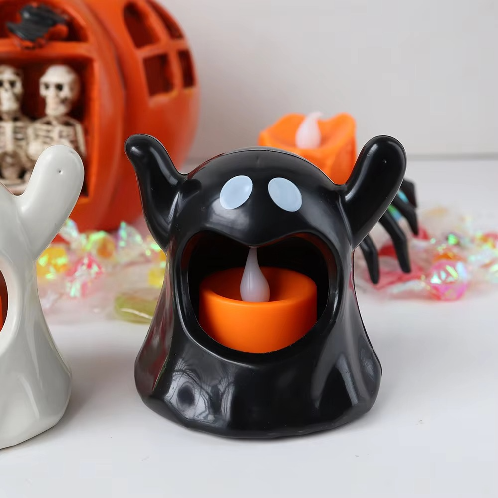 Lichtspook Halloweenlamp – LED Spookdecoratie met Batterijverlichting
