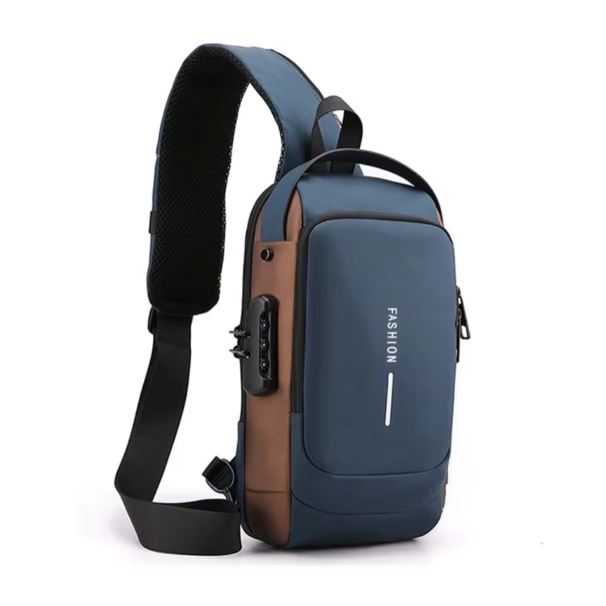 Safira dames crossbody reistas – Waterdicht & anti-diefstal met verstelbare band