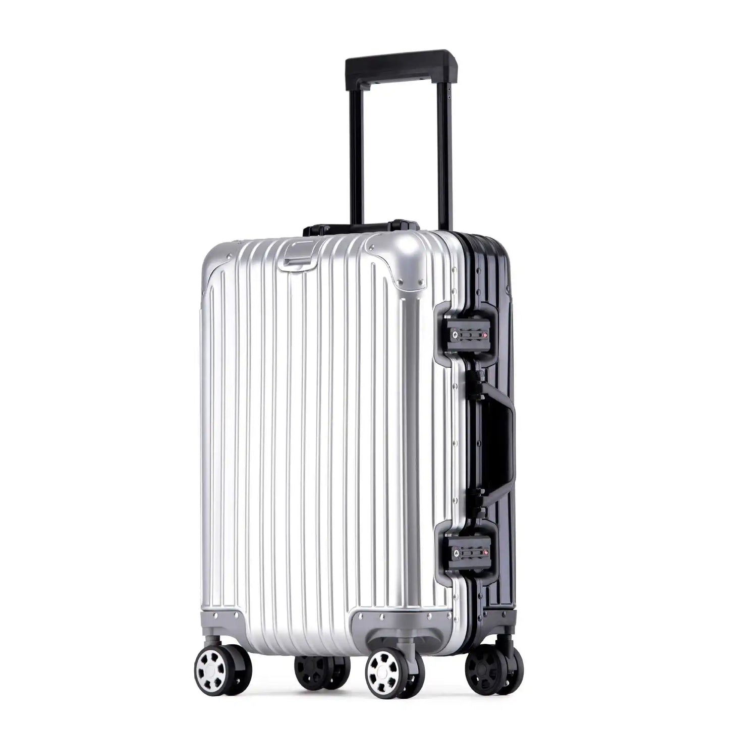 Tirana Aluminium Koffer – Luxe Reiskoffer van Aluminium-Magnesium