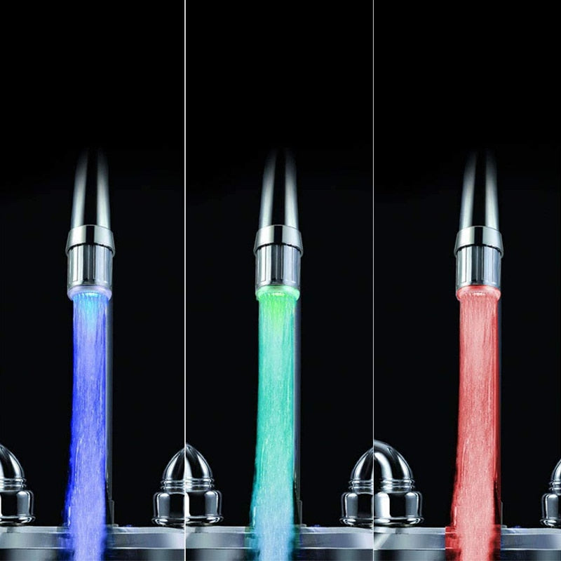 AquaGlow LED-Kraanverlichting – Magisch Kleureffect zonder Batterijen