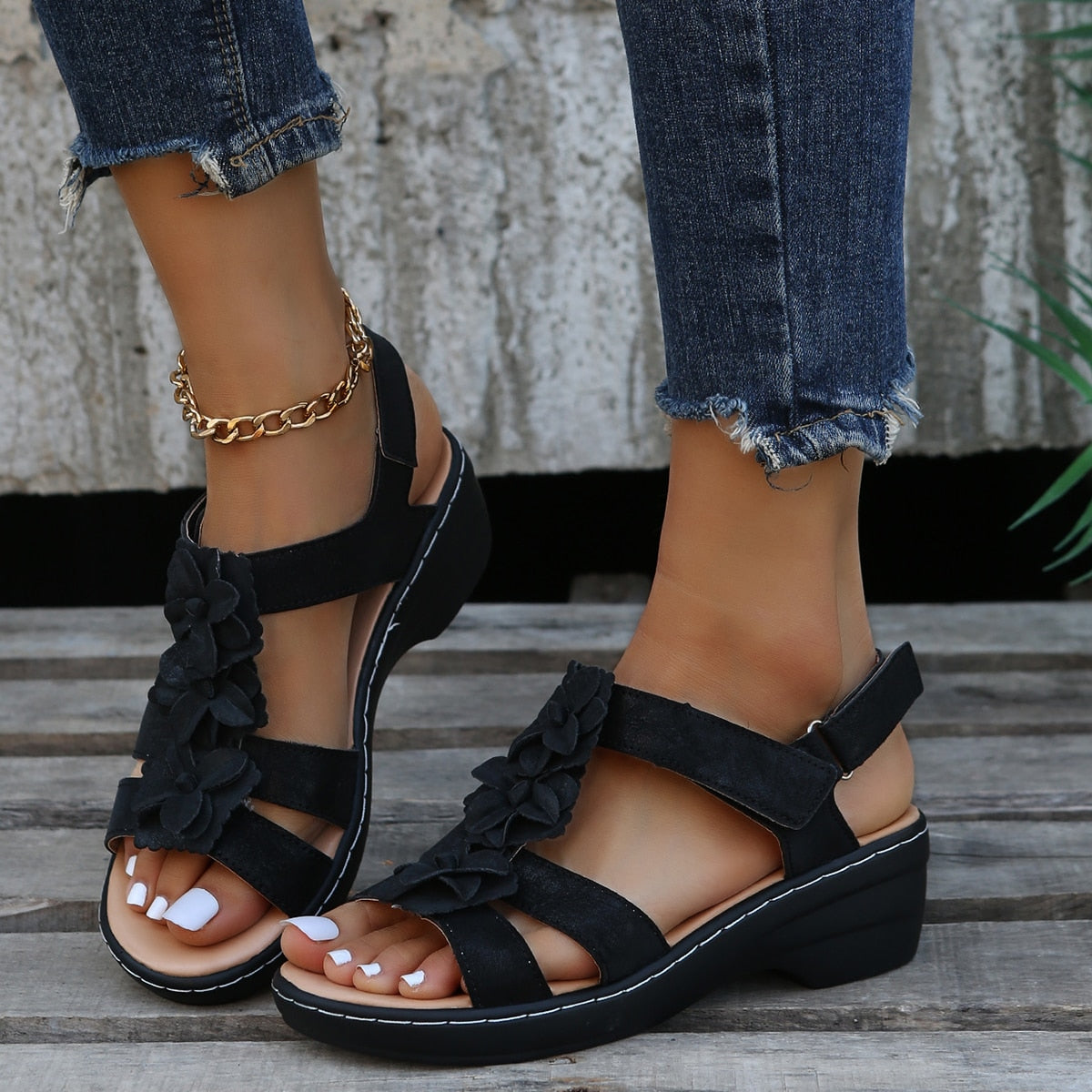 Zoliva sandalen met orthopedische zool – Comfort en stijl voor elke dag