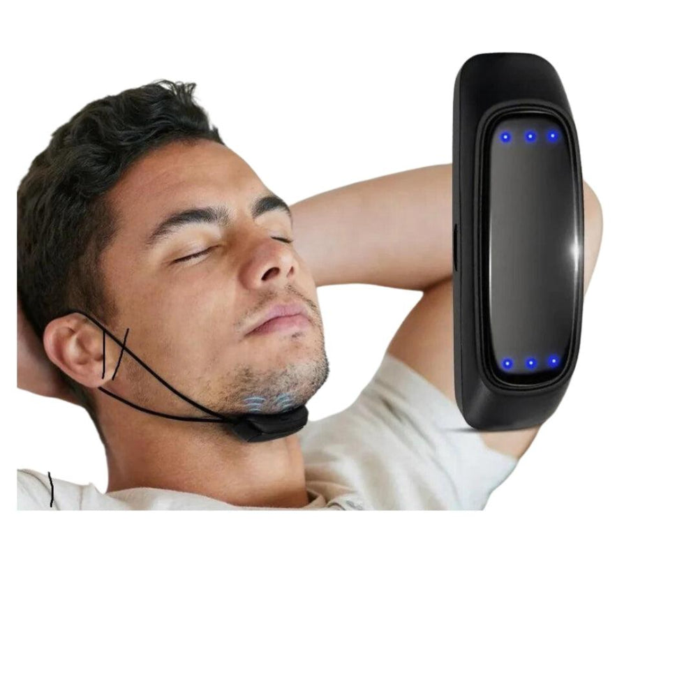 Slimme Anti-Snurkapparaat EMS Pulse Stop Snore Effectieve Hulp bij Snurkenpreventie