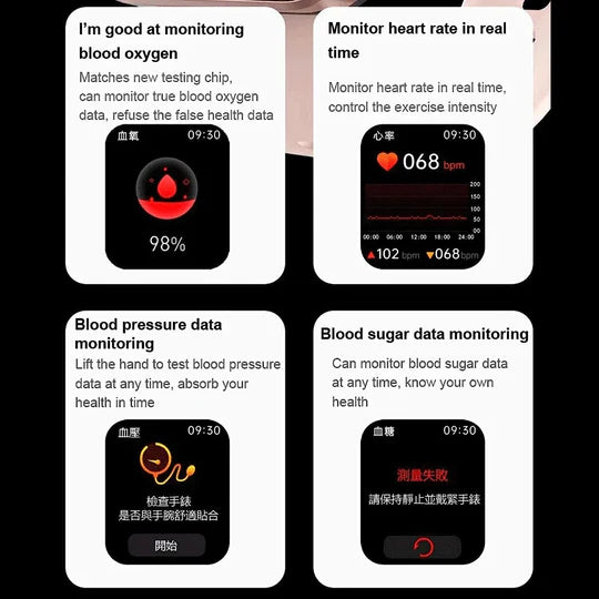 Smartwatch voor bloedglucosemonitoring | Smartwatch voor niet-invasieve bloedglucosemonitoring