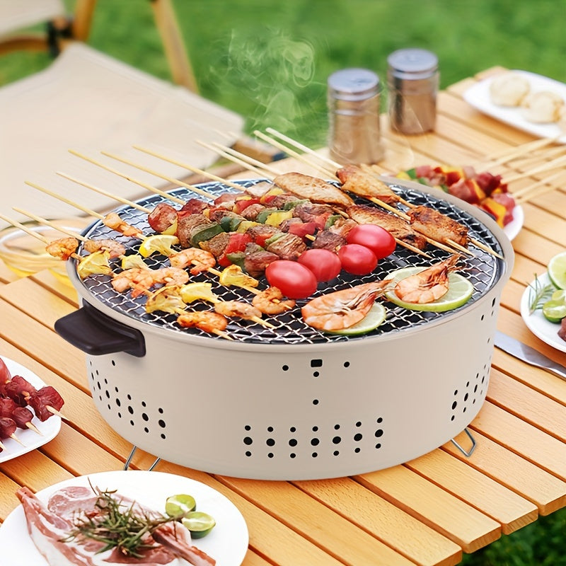 Smokeless Grill Pro – Draagbare Rookloze Elektrische Grill voor Buiten