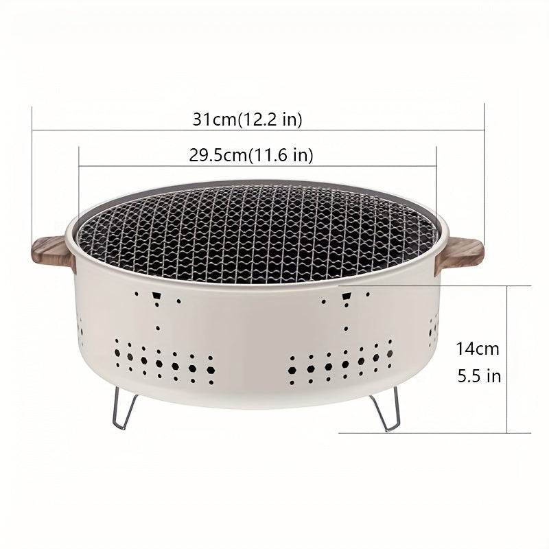 Smokeless Grill Pro – Draagbare Rookloze Elektrische Grill voor Buiten