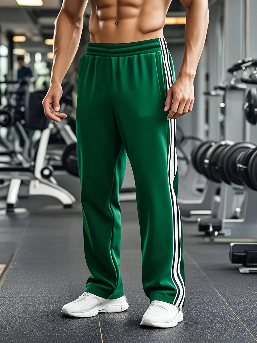 MoveFit Herensportbroek – Comfortabele Pasvorm met Trekkoord Taille