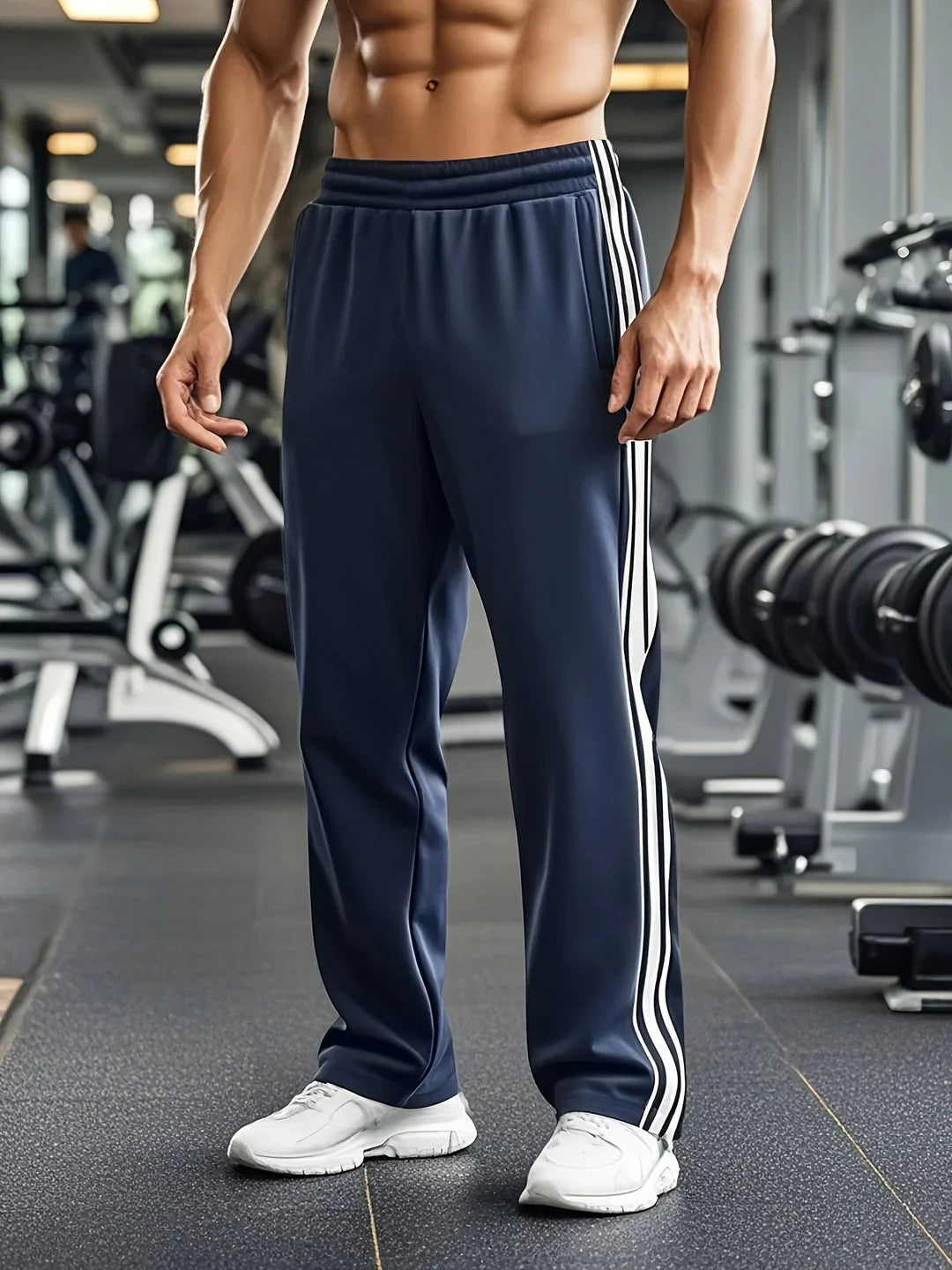 MoveFit Herensportbroek – Comfortabele Pasvorm met Trekkoord Taille