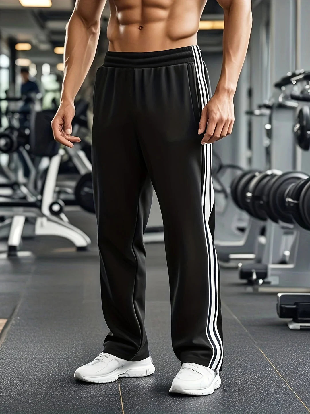 MoveFit Herensportbroek – Comfortabele Pasvorm met Trekkoord Taille