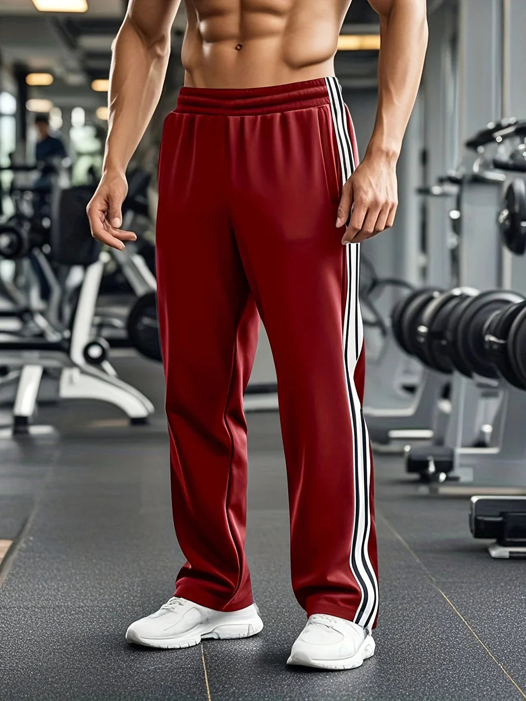 MoveFit Herensportbroek – Comfortabele Pasvorm met Trekkoord Taille