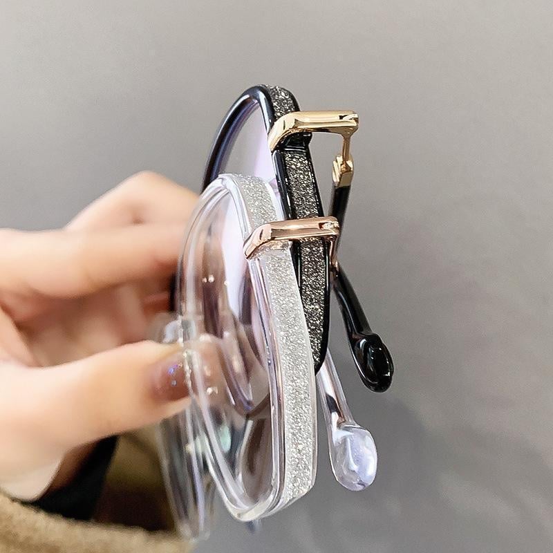 OogZen Randloze Leesbril met Blauwlichtfilter – Licht & Elegant Design