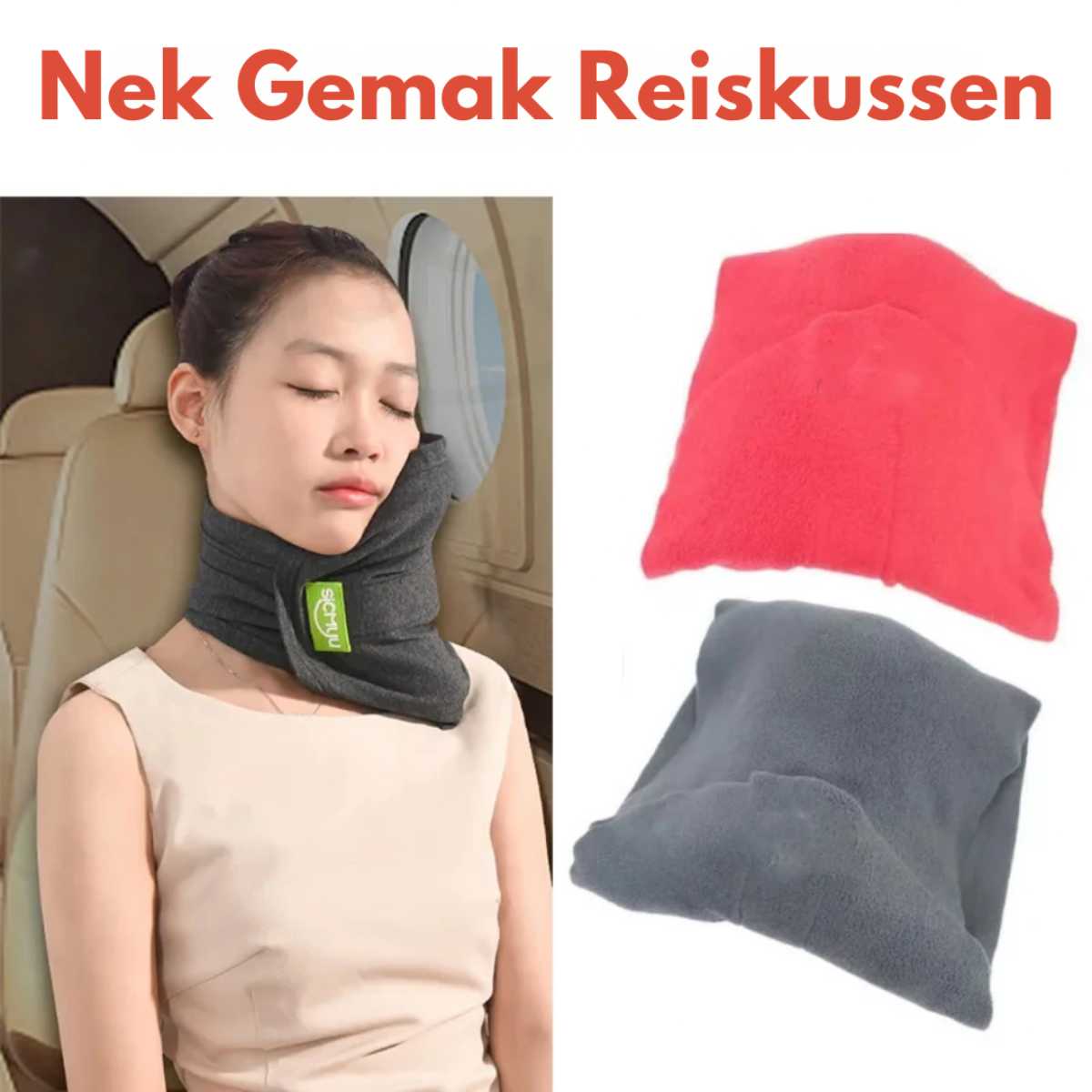 ComfortNek Reiskussen – Ergonomisch Neksteunkussen voor Reizen