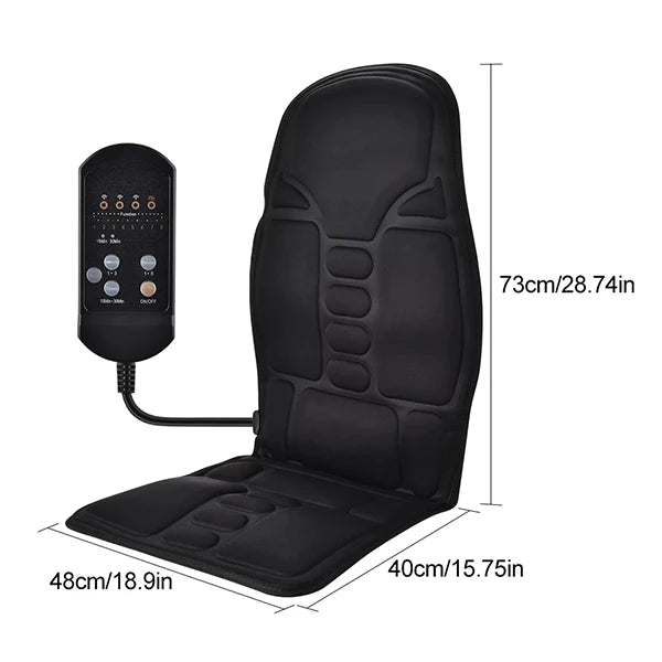 TheraCushion | Massagestoelkussen Autostoelkussen met Warmte
