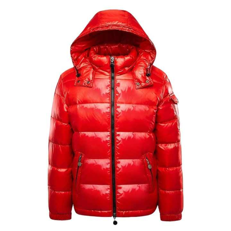 Glanzende Donsjas Dames – Lichtgewicht Waterafstotende Winterjas met Luxe Warmte