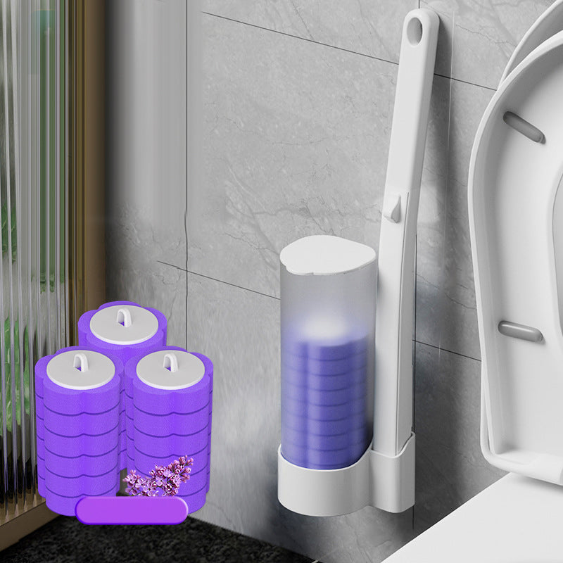 HygiBrush Wegwerp Toiletborstel met Verwisselbare Sponskoppen