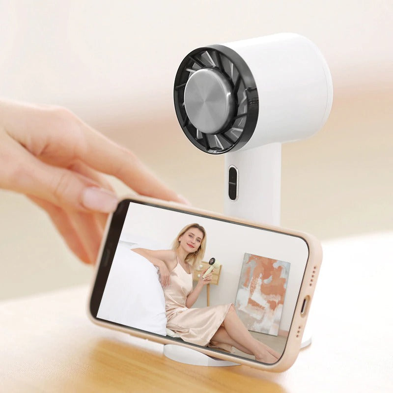 CoolBreeze Mini – Draagbare Airconditionerventilator met Oplaadbare Batterij