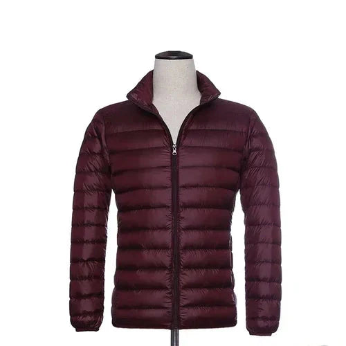 Ultraleichte Donsjacke - Kapuchon - Ritsluiting - Lichte Pufferjacke - Winterjassen voor mannen