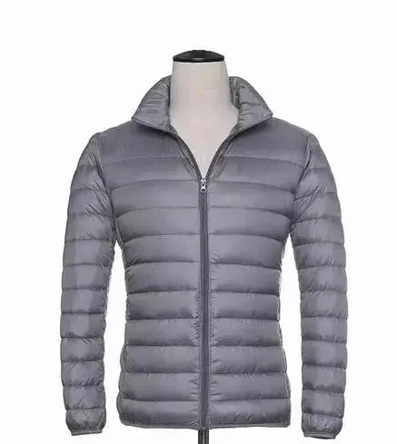 Ultraleichte Donsjacke - Kapuchon - Ritsluiting - Lichte Pufferjacke - Winterjassen voor mannen