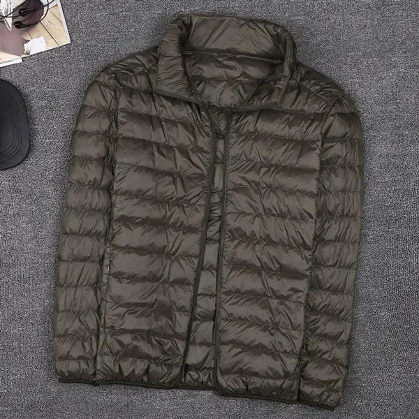 Ultraleichte Donsjacke - Kapuchon - Ritsluiting - Lichte Pufferjacke - Winterjassen voor mannen