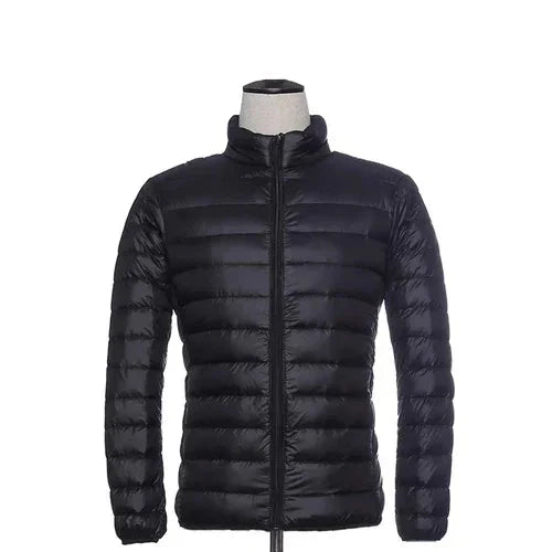 Ultraleichte Donsjacke - Kapuchon - Ritsluiting - Lichte Pufferjacke - Winterjassen voor mannen