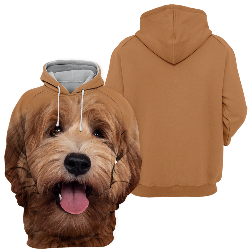 Unisex Honden Hoodie | Labradoodle Dog Puppy