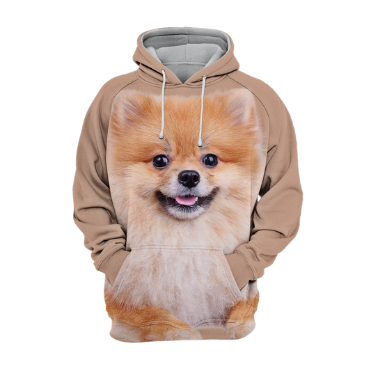 Unisex Honden Hoodie | Pomeranian