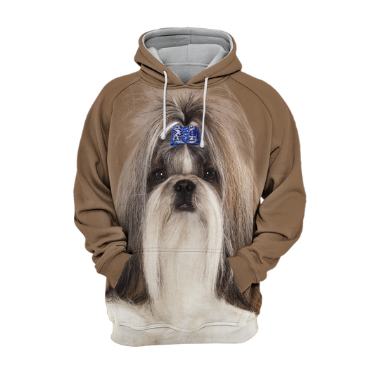 Unisex Honden Hoodie | Shih Tzu Quiet