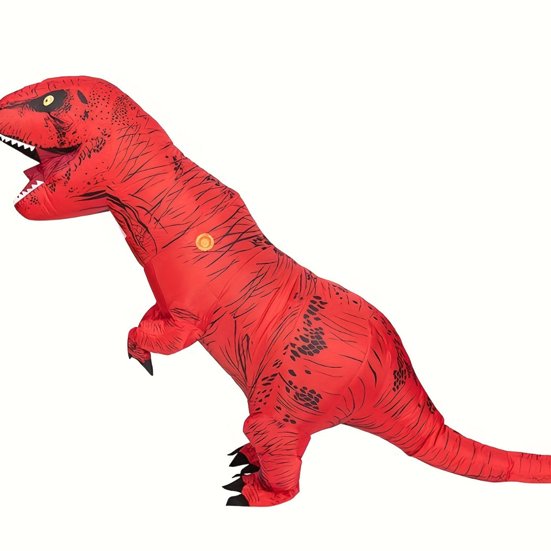 DinoBlast Opblaasbaar T-Rex Kostuum – Gigantisch Unisex Verkleedpak