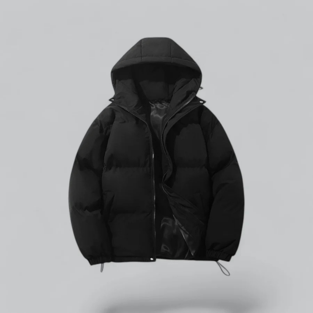 PolarGuard Unisex Donsjas – Warme Pufferjas met Rits en Kap