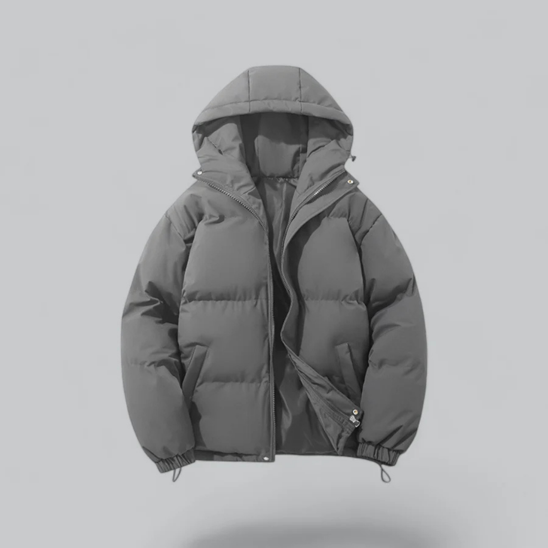 PolarGuard Unisex Donsjas – Warme Pufferjas met Rits en Kap