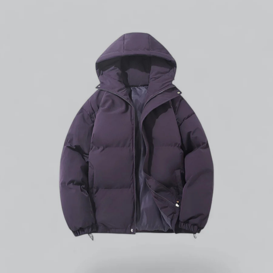PolarGuard Unisex Donsjas – Warme Pufferjas met Rits en Kap