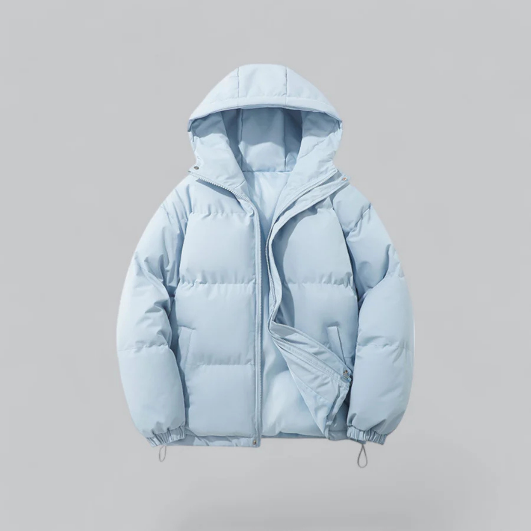 PolarGuard Unisex Donsjas – Warme Pufferjas met Rits en Kap