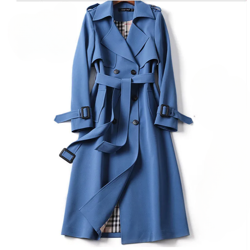 Aurora stijlvolle dames wintermantel – Dubbelzijdige trenchcoat, warm en comfortabel – Perfect voor winter en herfst