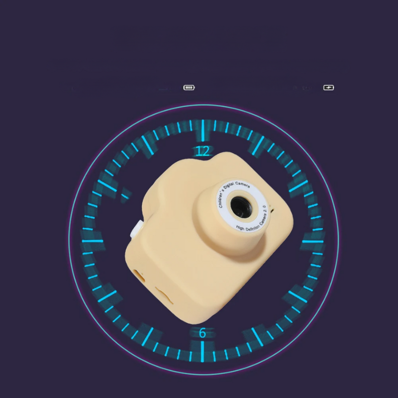KidCapture Kindercamera – Digitale Camera voor Creatief Spel en Ontdekking