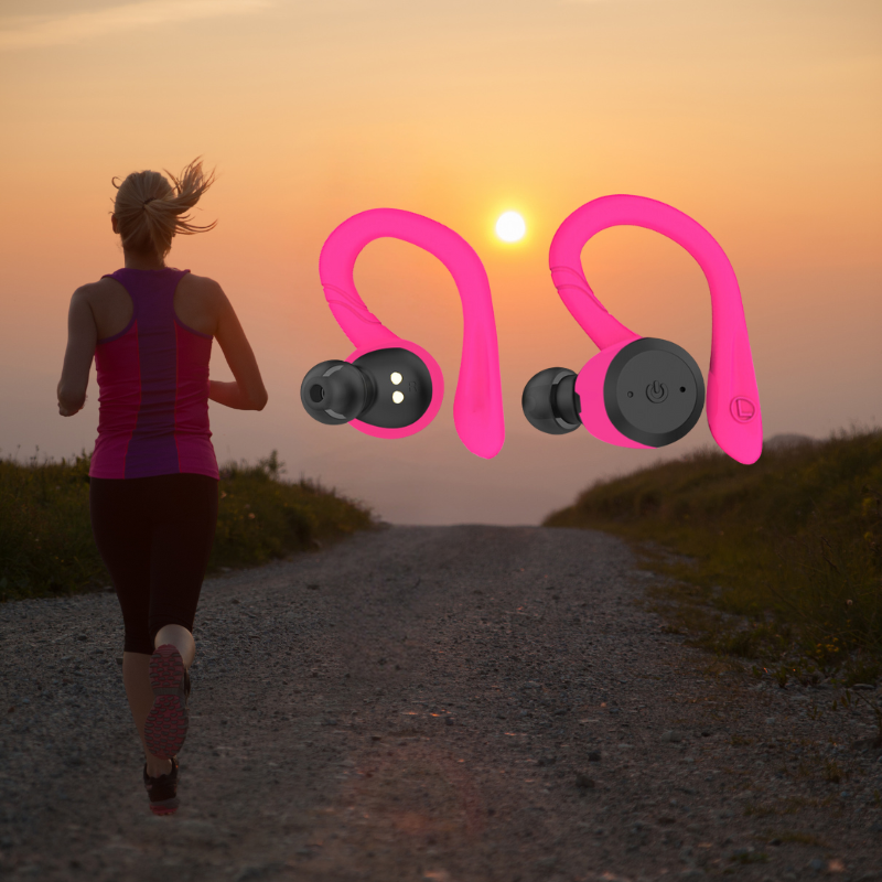 Waterdichte Sportoordopjes AudioActief – 20 Uur Speeltijd en Bluetooth